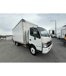  2018 Used Hino 195 Box Truck, Morgan 18' Van Body Box Van, Delivery, Moving, Hauling,, Service Export Ready